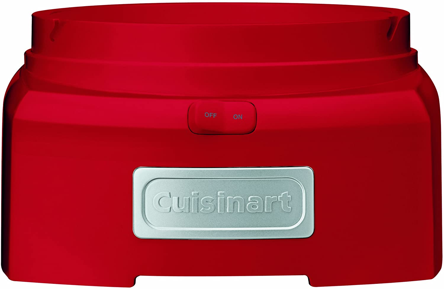 Cuisinart ICE21R Frozen Yogurt Automatic Ice Cream and Sorbet Maker,120 V, Thermoplastic, 1-1/2 qt, Red 